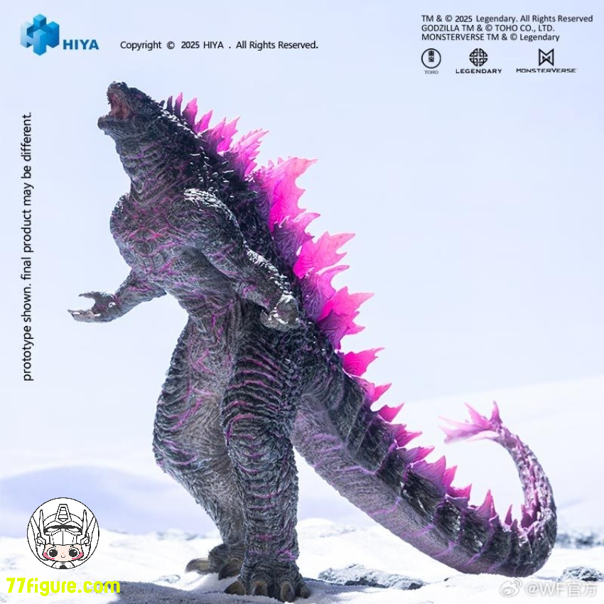 【予約商品】Hiya Toys Stylist シリーズ 『ゴジラ VS. コング 2 新たなる帝国』ゴジラ エボリューション クリアVer. 塗装済み可動フィギュア