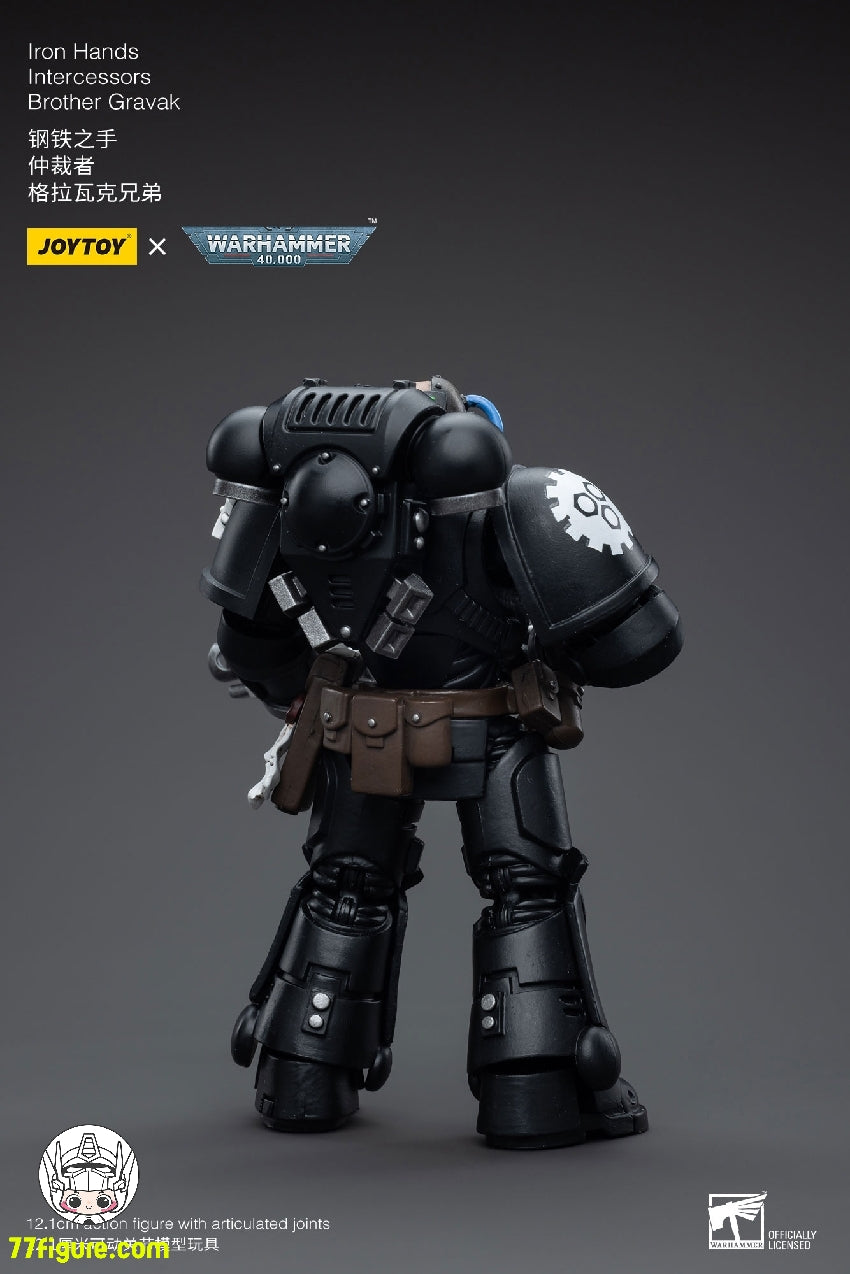 ジョイトイ JoyToy Source 1/18 『ウォーハンマー40K』アイアン ハンズ インターセッサーズ ブラザー グラヴァク 塗装済み可動フィギュア