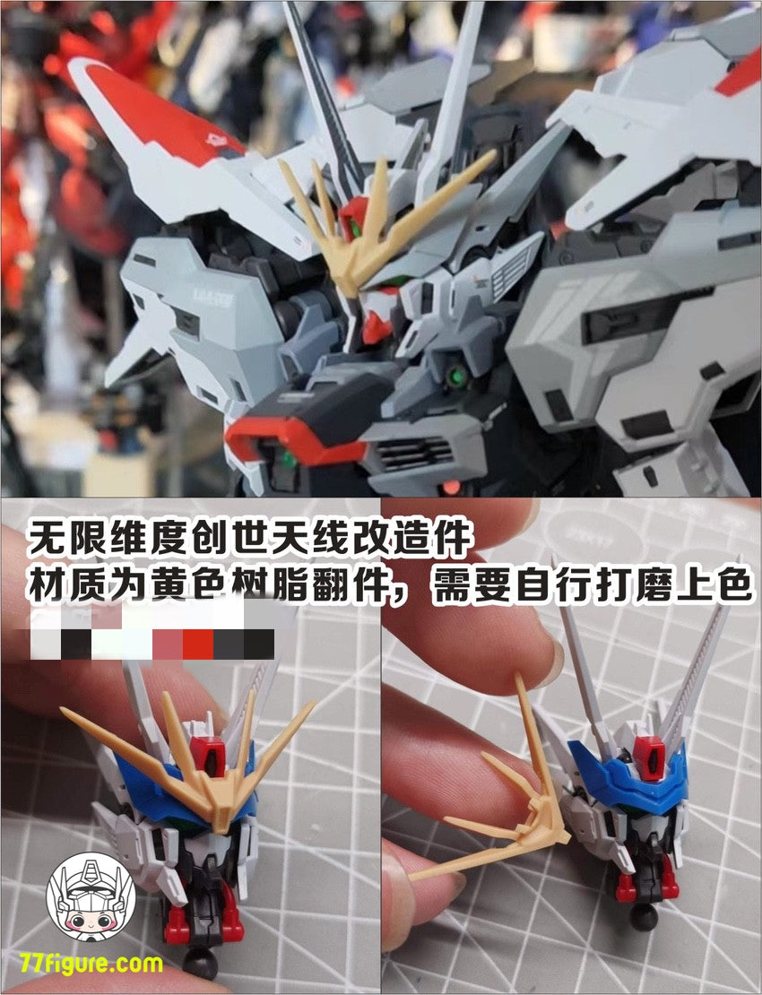 Model Legend 1/100 インフィニットディメンション Infinite Dimension Genesis用 アンテナ アップグレード ガレージキット