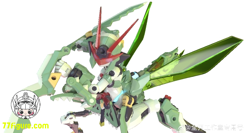 【先行販売】全開Studio ジーン クロス シリーズ カマキリガール プラモデル