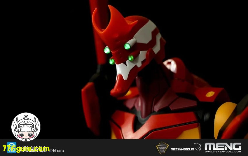 【品切れ】MENG Model Mecha-002LM 新世紀エヴァンゲリオン EVA-02 Ver1.5 LED付き プラモデル