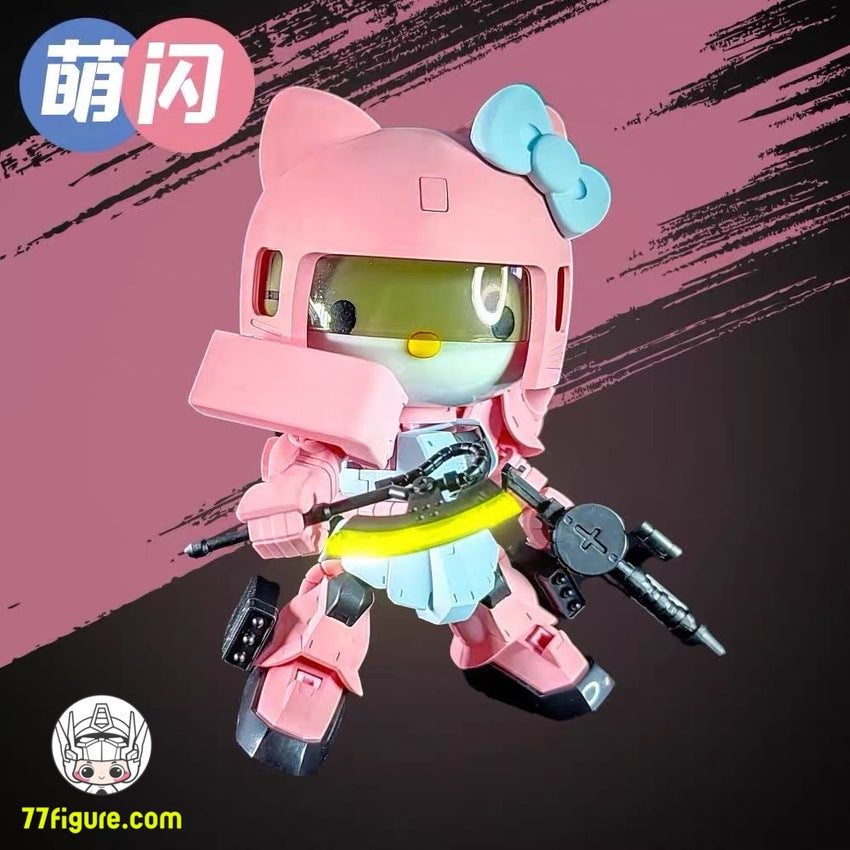 【品切れ】萌閃 ハローキティ SD ピンクザク プラモデル