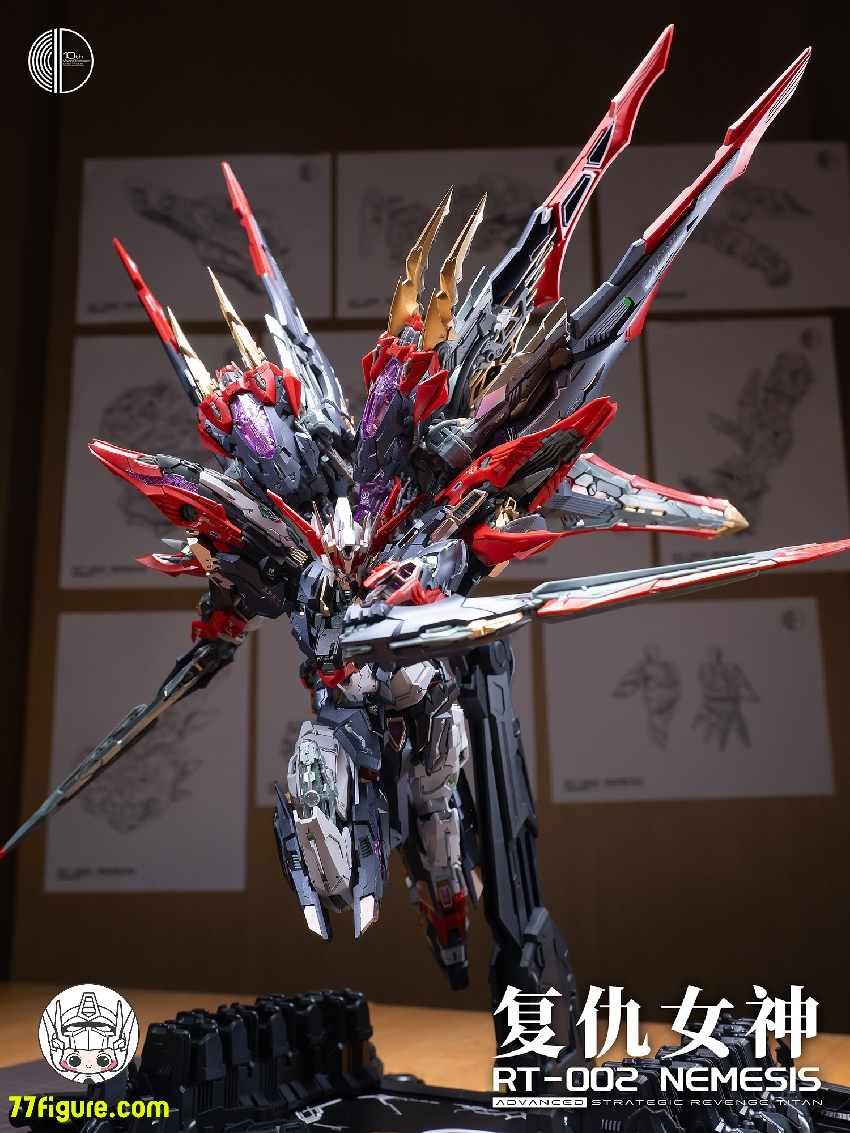 インフィニットディメンション Infinite Dimension 1/100 復讐の女神 RT-002 ネメシス プラモデル