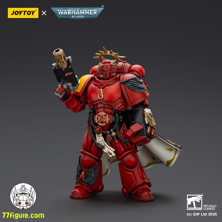 【予約商品】ジョイトイ JoyToy Source 1/18 『ウォーハンマー40K』ブラッド エンジェル キャプテン インフェルノピストル&パワーフィスト付き 塗装済み可動フィギュア
