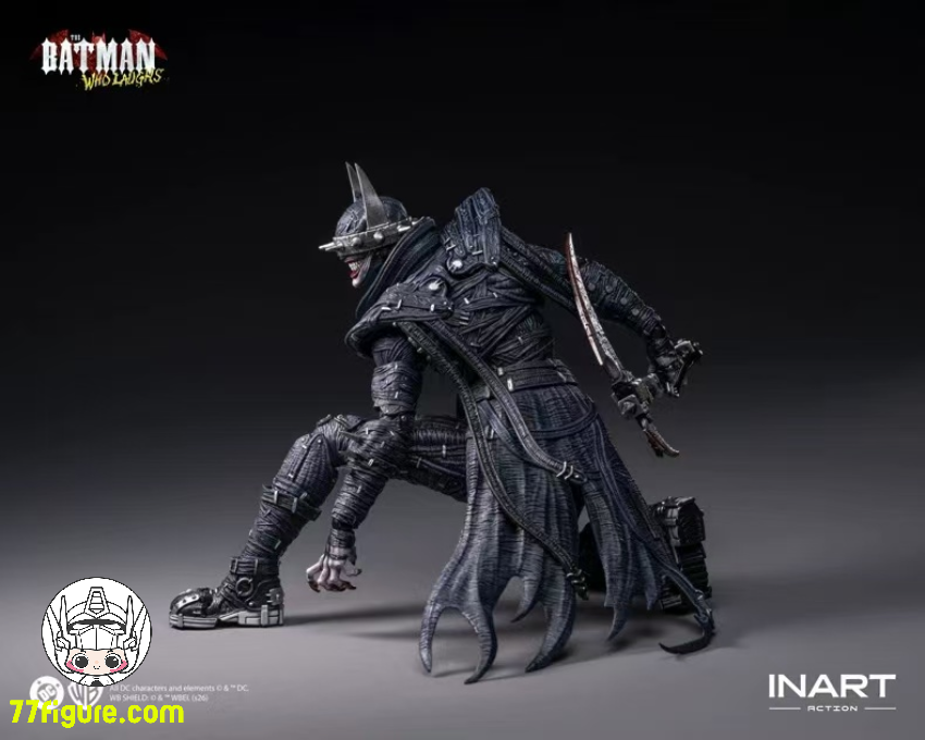 【予約商品】INART 1/12 MAG-C0002 『バットマン ダークナイト』メタル バットマン:笑う男 塗装済み可動フィギュア
