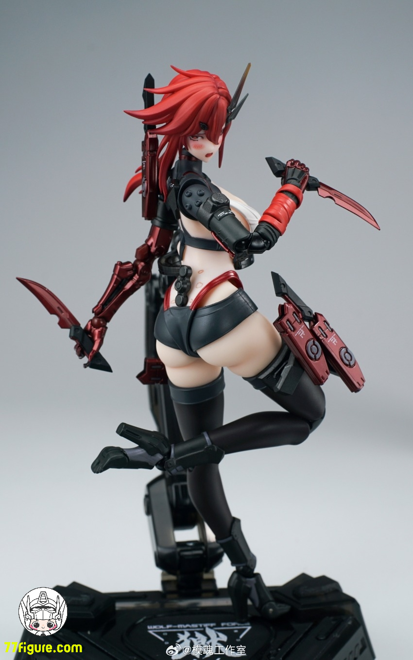 【先行販売】Animester 1/9 ウルフ マスティフ フォース カラス サムライ