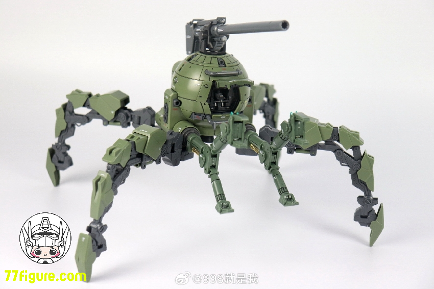 【品切れ】鋼鉄モデル Steel Model 1/100 MG VN002G 多脚グリーン鉄球 プラモデル