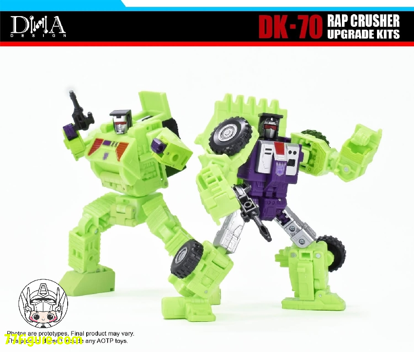 【予約商品】DNA Design DK-70 スタジオシリーズ ボーンクラッシャー&スクラッパー用 アップグレードキット