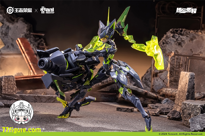 【品切れ】核金重構 & 王者栄耀 1/12 孫尚香 末日機甲 プラモデル