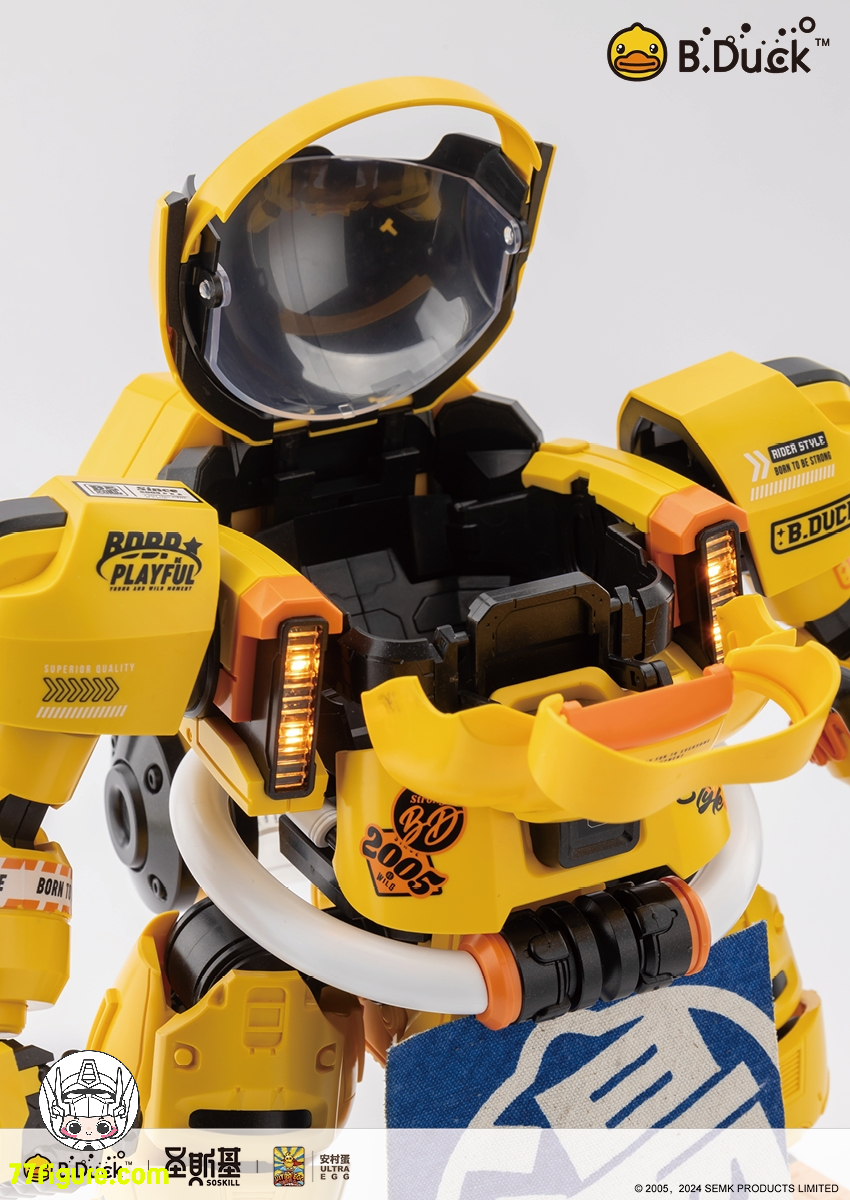 【品切れ】SOSKILL & ULTRA EGG Spa Duck(スパルタク) & B.Duck プラモデル