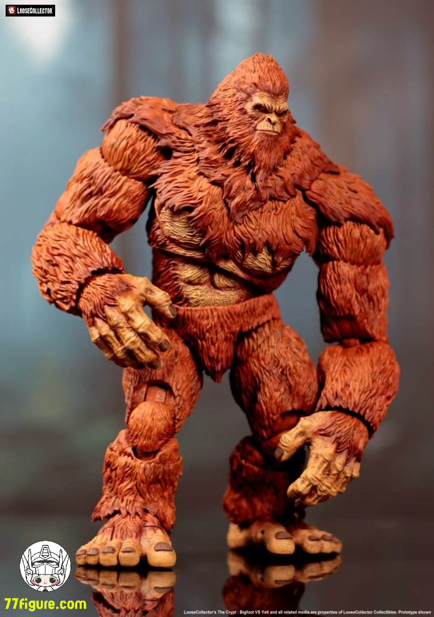 【予約商品】Loose Collector ザ・クリプト イエティ vs ビッグフット ビッグフット 塗装済み可動フィギュア