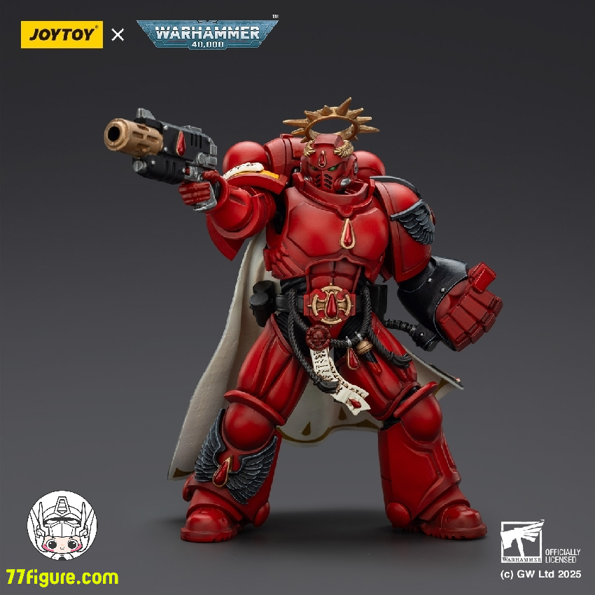 【予約商品】ジョイトイ JoyToy Source 1/18 『ウォーハンマー40K』ブラッド エンジェル キャプテン インフェルノピストル&パワーフィスト付き 塗装済み可動フィギュア