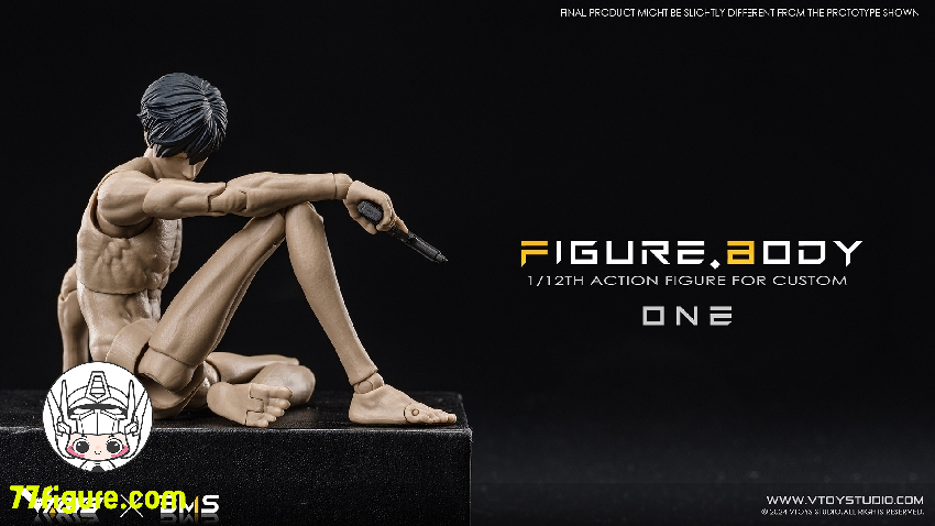 【品切れ】VTOYS X BMS 1/12 VB003 可動壱号素体 黄色肌 Ver.