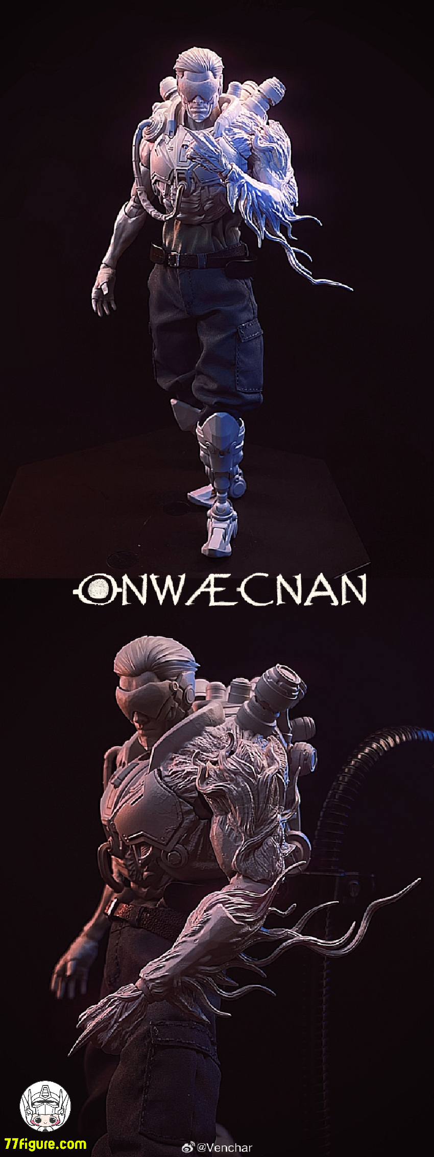 【先行販売】Romankey&Cowl 1/12 Owsla The Blasphemer ショーン・オウスラ 塗装済み可動フィギュア