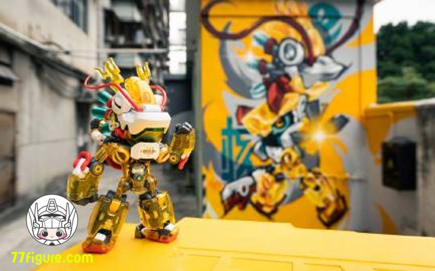 【品切れ】核誠治造 Earnestcore Craft & Wasa ヒーツボーイ Wasa Ver. 2体セット 竜年限定版 プラモデル