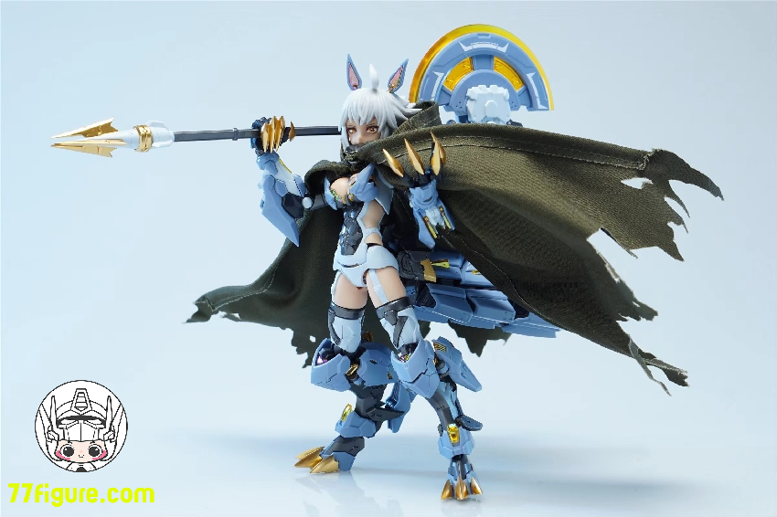 【品切れ】Nuke Matrix 1/12 「ファンタジーガール・サイバーフォレスト」マッドウルフ カロリーナ・ロルフ プラモデル