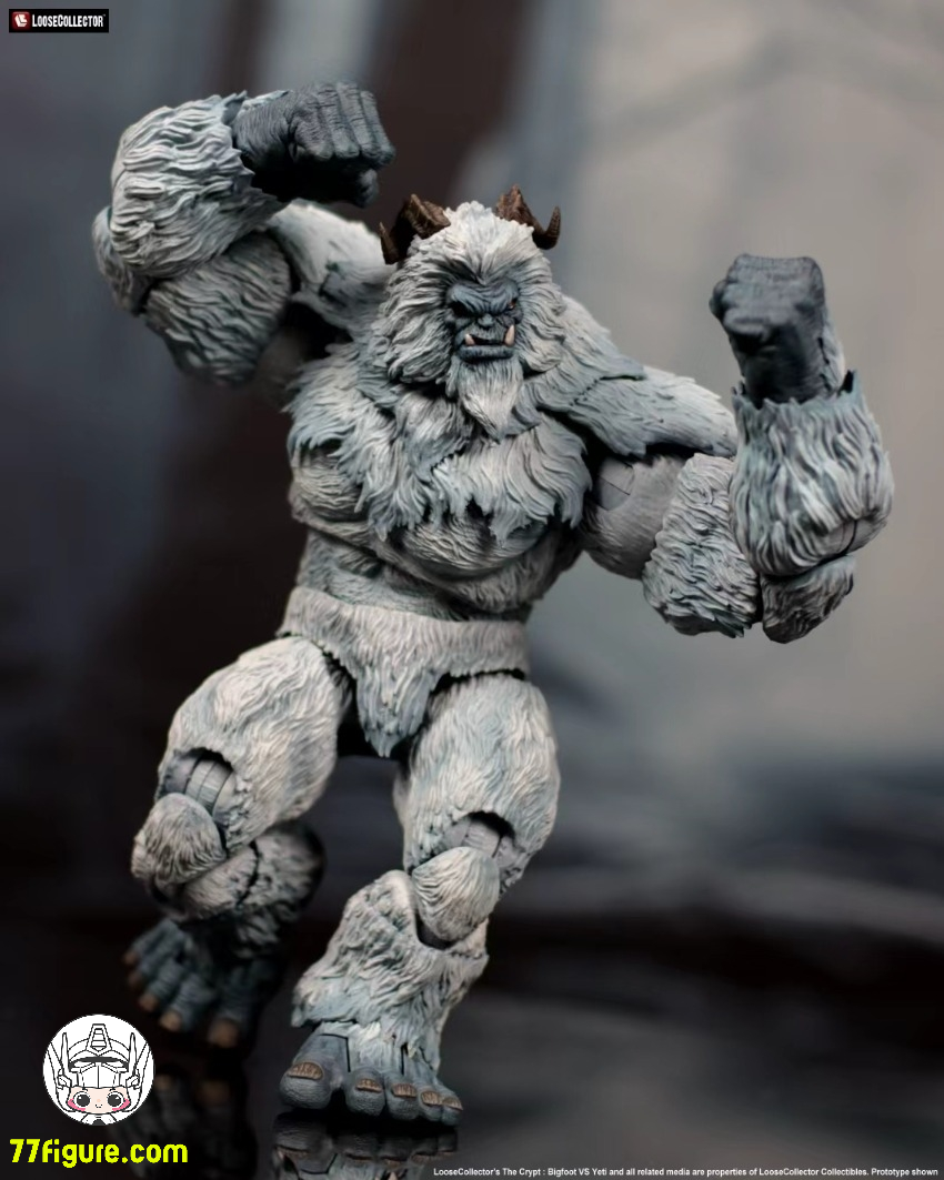 【予約商品】Loose Collector ザ・クリプト イエティ vs ビッグフット スノーマン 塗装済み可動フィギュア