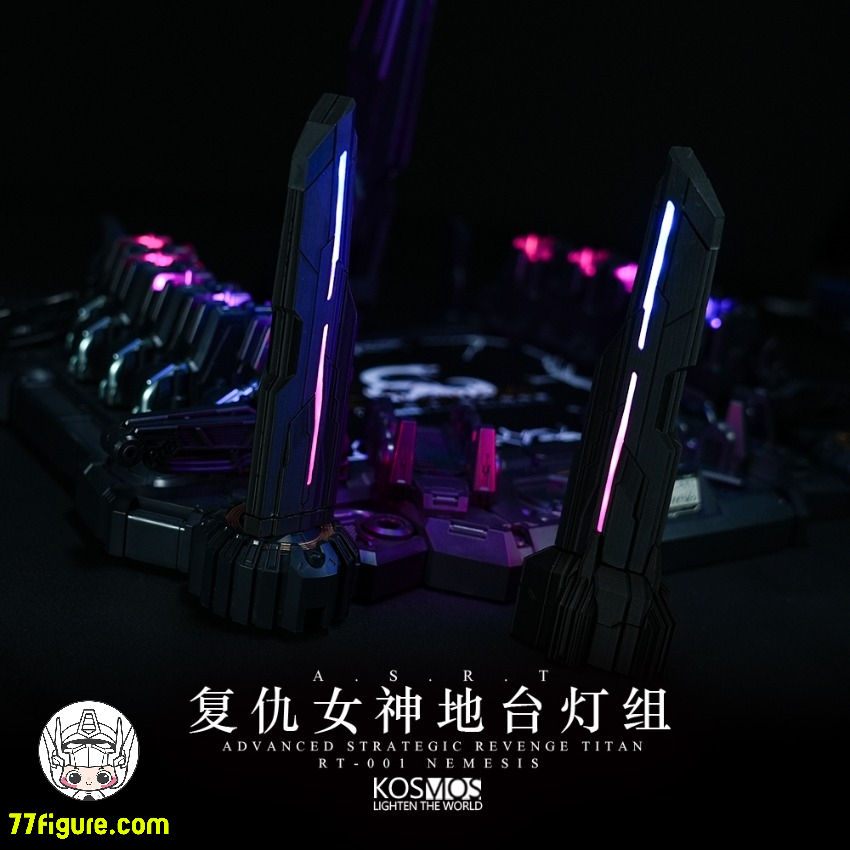 【予約商品】Kosmos Infinite Dimension 1/100 復讐の女神用 LED ユニット プラットフォーム & ヘッド