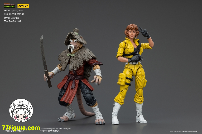 ジョイトイ JoyToy Source 1/18 ティーンエイジ ミュータント ニンジャ タートルズ 『TMNT 』二体セット 塗装済み可動フィギュア