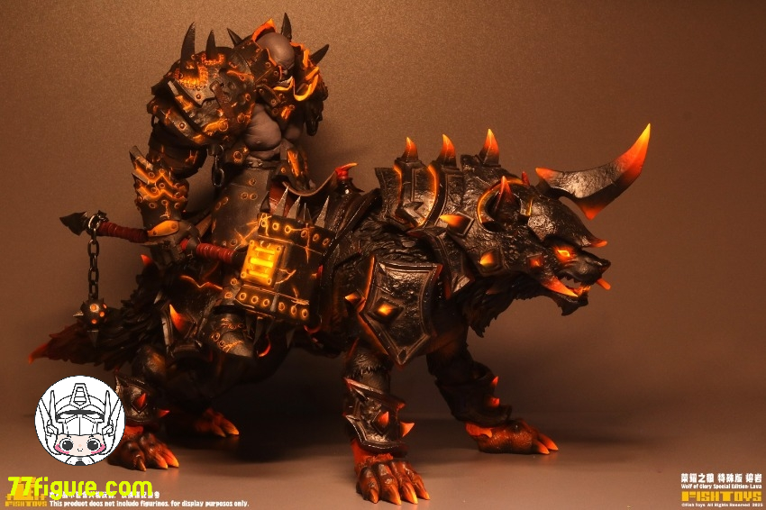 【予約商品】魚卜イズ HY-032 2025 栄光の狼 特別版 溶岩 塗装済み可動フィギュア