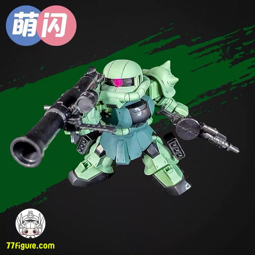 【品切れ】萌閃 ハローキティ SD グリーンザク プラモデル