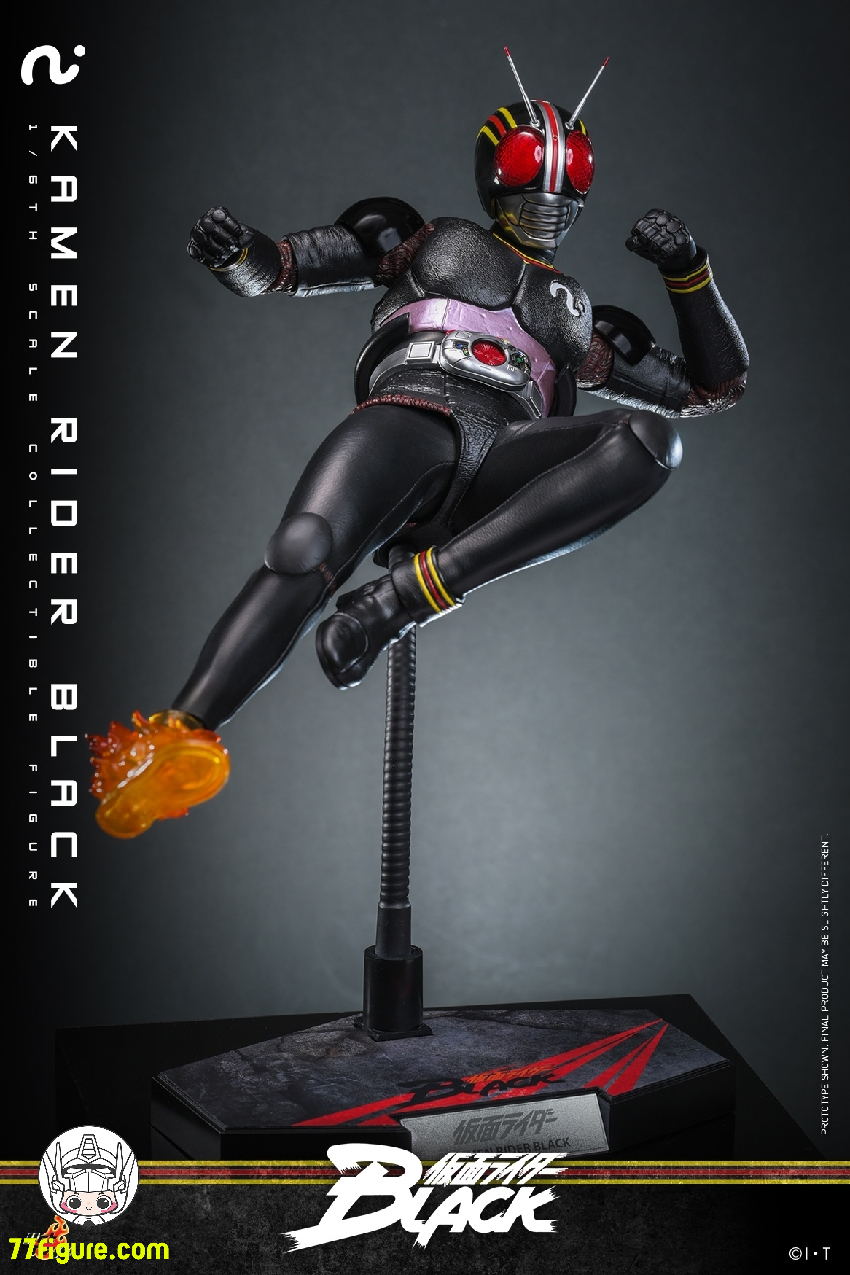 【予約商品】HotToys 1/6 TMS158 仮面ライダーブラック 塗装済み可動フィギュア