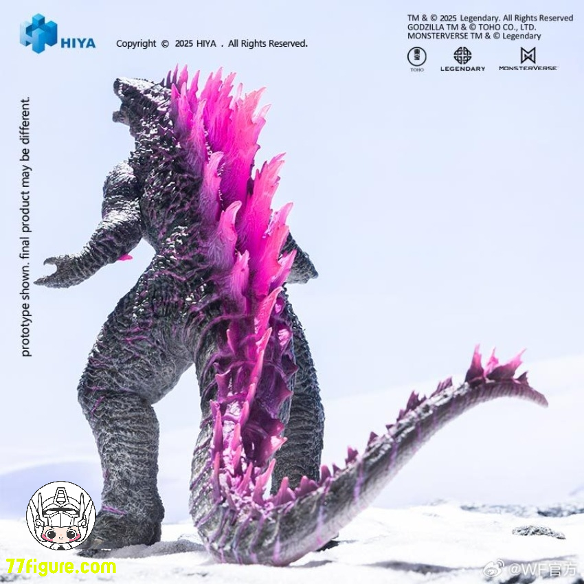 【予約商品】Hiya Toys Stylist シリーズ 『ゴジラ VS. コング 2 新たなる帝国』ゴジラ エボリューション クリアVer. 塗装済み可動フィギュア