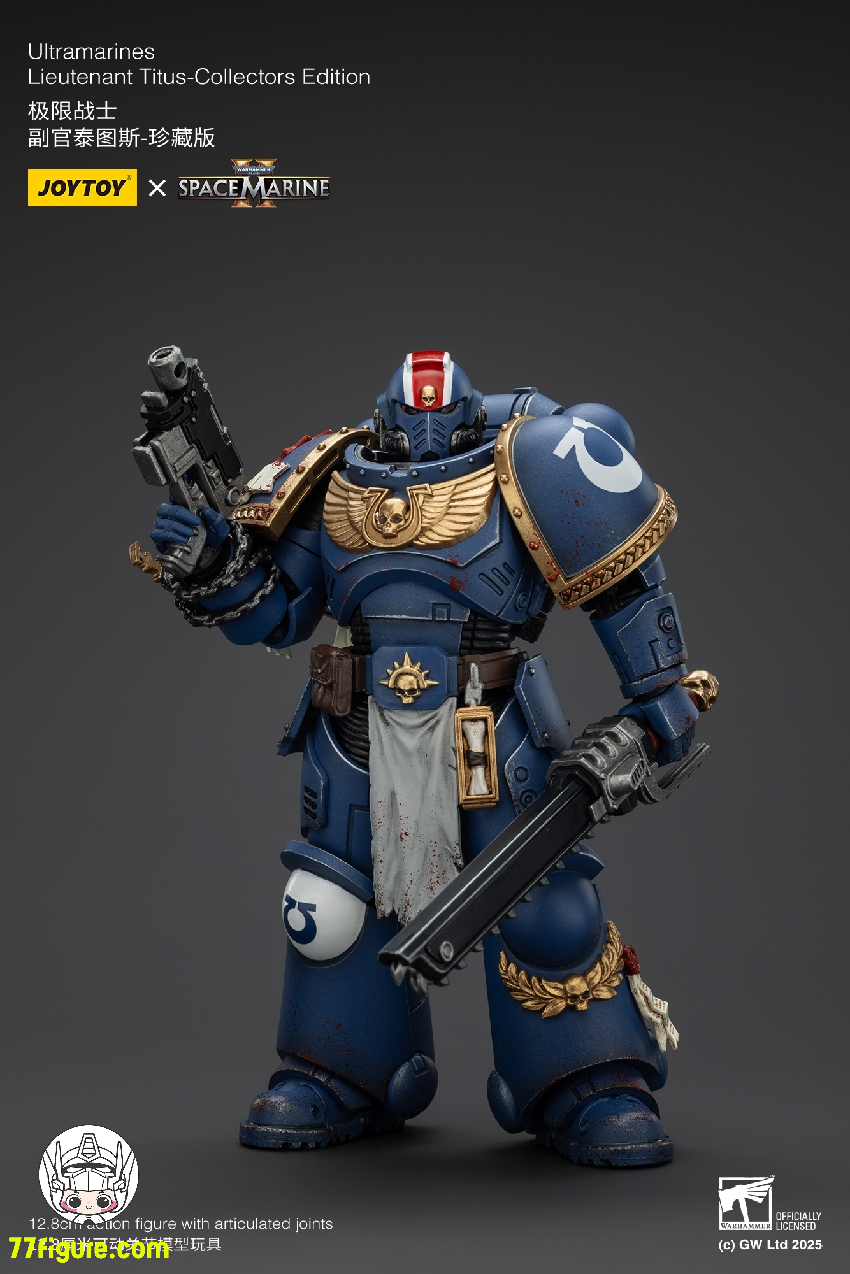 【予約商品】ジョイトイ JoyToy Source 1/18 『ウォーハンマー40K』ウルトラマリン タイタス中尉 - コレクターズ版 塗装済み可動フィギュア