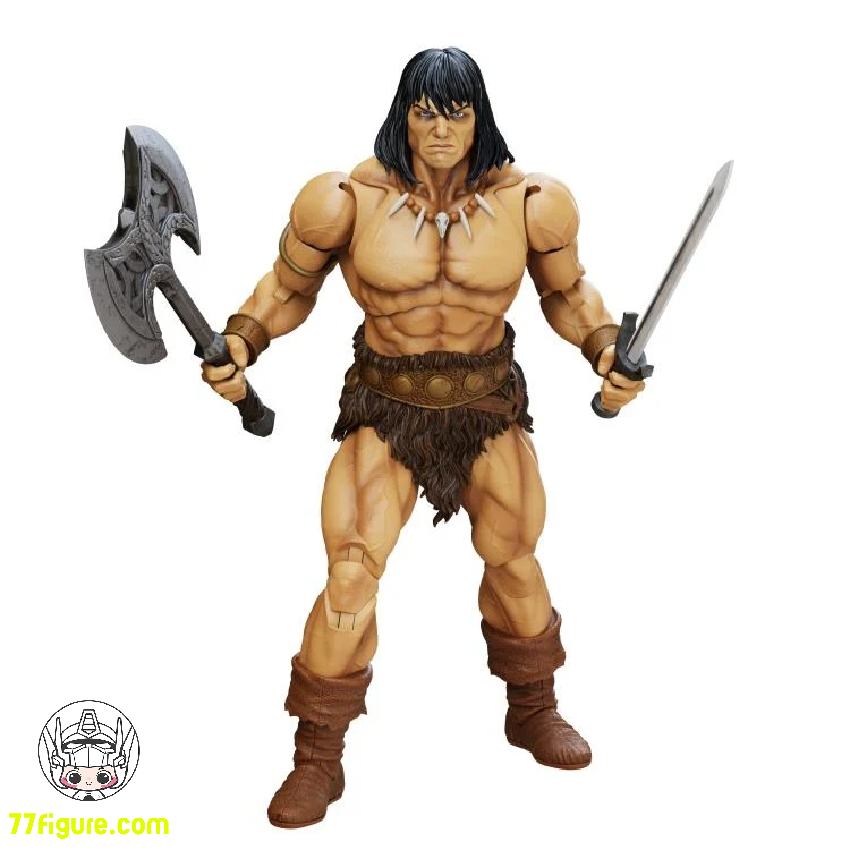 【予約商品】Boss Fight Studio 1/12 コナン・ザ・バーバリアン 黒海岸の略奪者 コナン 塗装済み可動フィギュア