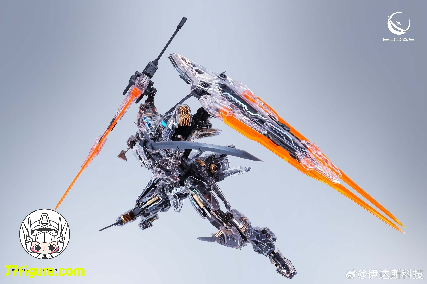 【予約商品】Eddas Technology 1/100 ワルキューレ(Valkyrie) メカニカル透明版 プラモデル