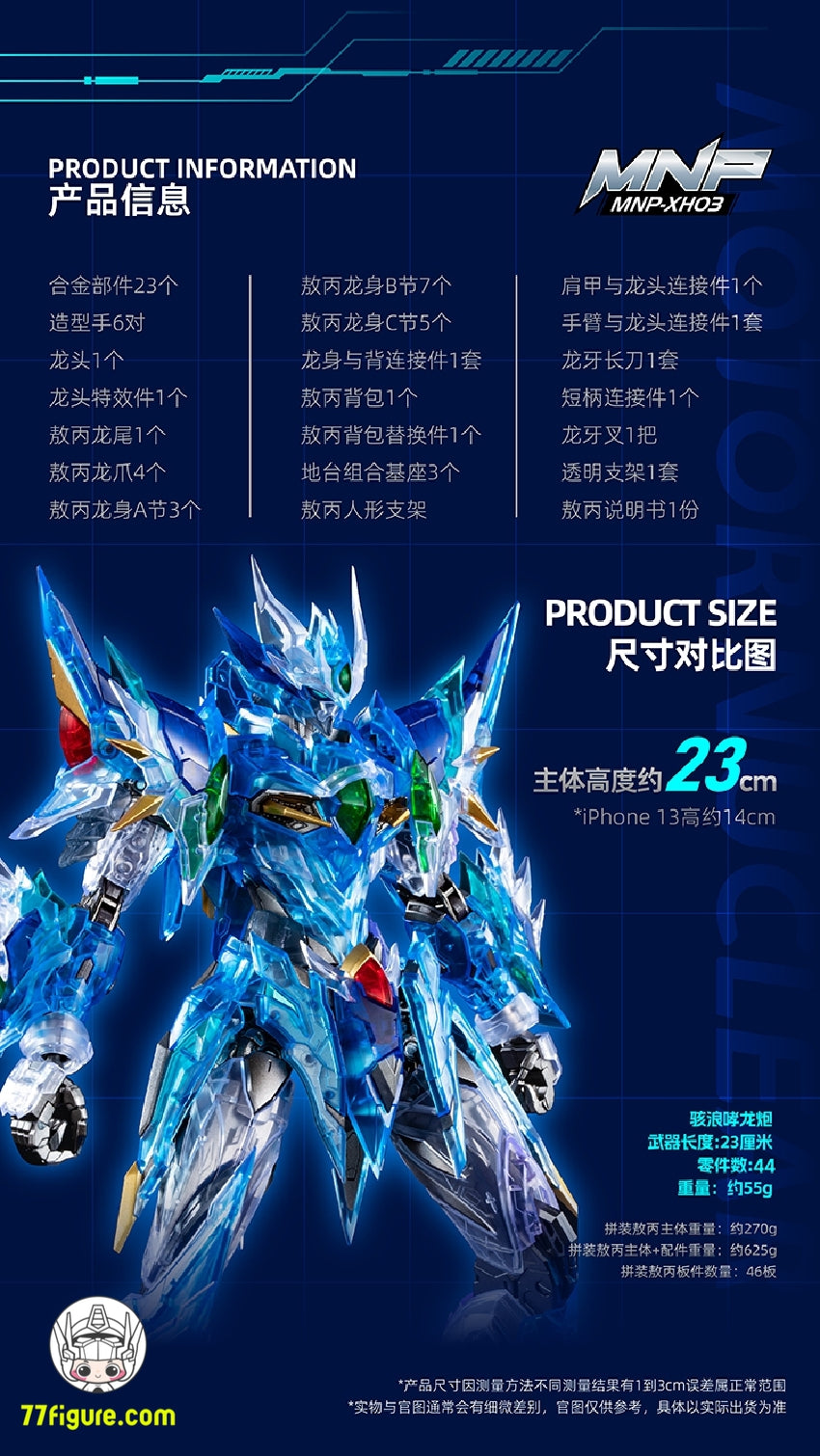 【品切れ】摩動核 Motor Nuclear MNP-XH03T 敖丙 プラモデル 透明版