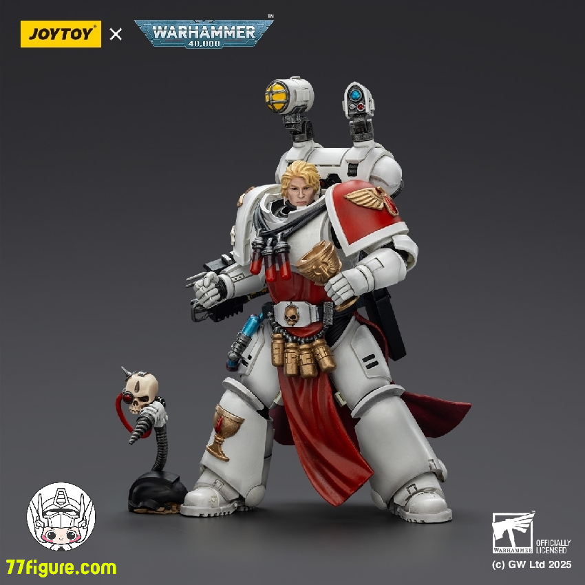 【予約商品】ジョイトイ JoyToy Source 1/18 『ウォーハンマー40K』ブラッド エンジェル サンギナリー プリースト ヘビーボルトピストル、チェーンソード&ナルセシウム付き 塗装済み可動フィギュア
