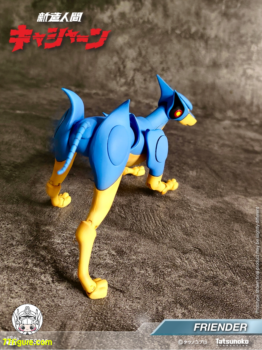 【予約商品】King Arts DFS086『新造人間キャシャーン』ロボット犬 フレンダー 塗装済み可動フィギュア