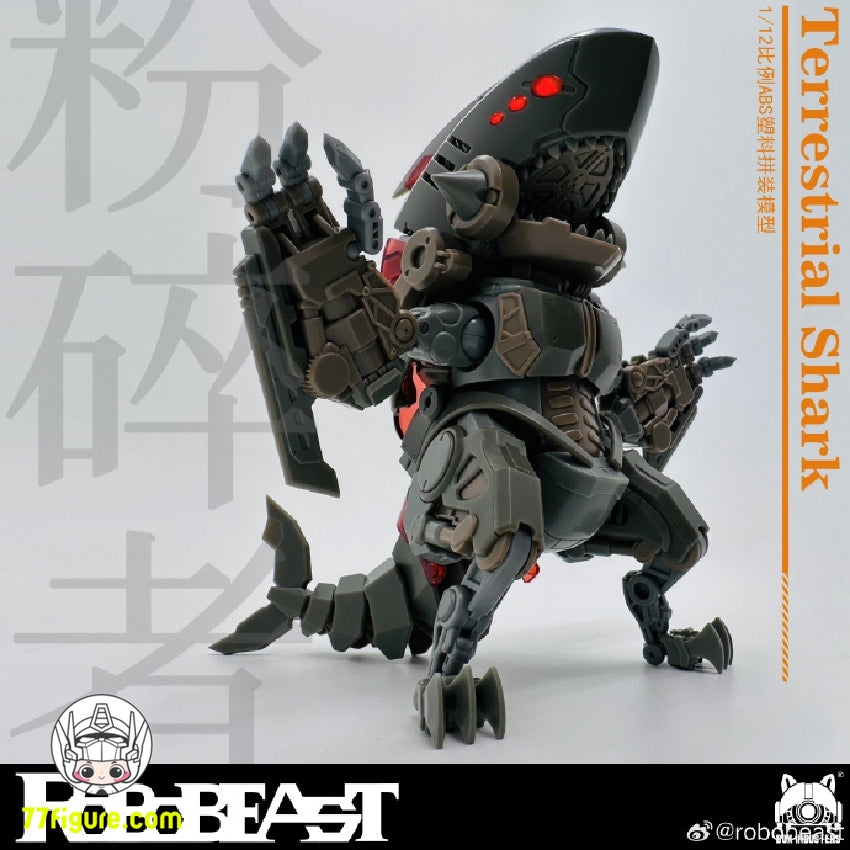 【品切れ】Robobeast 1/12 陸生サメ プラモデル