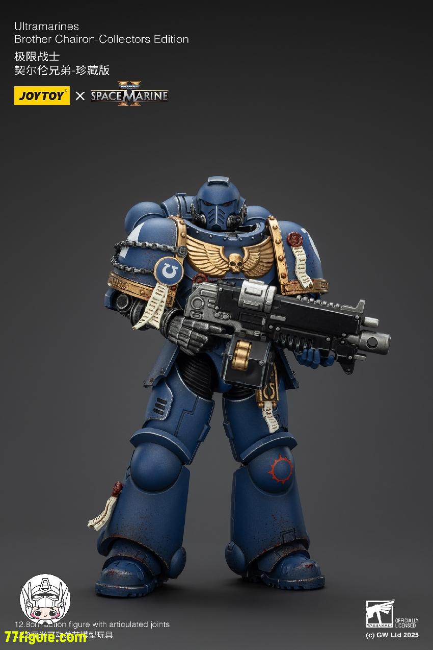 【品切れ】ジョイトイ JoyToy Source 1/18 『ウォーハンマー40K』ウルトラマリン ブラザー・チャイロン - コレクターズ版 塗装済み可動フィギュア