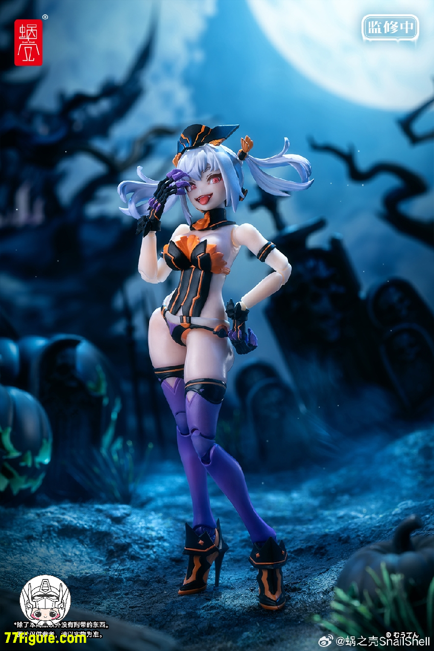 【品切れ】蝸之殻スタジオ スネイルシェルスタジオ 南瓜姫 パンプキンプリンセス 塗装済み可動フィギュア