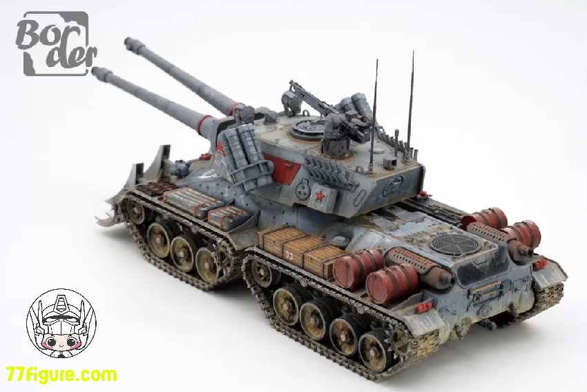 【品切れ】Border Model 1/35 コマンド&コンカー:レッドアラート 天啓 Apocalypse タンク 2.0 プラモデル