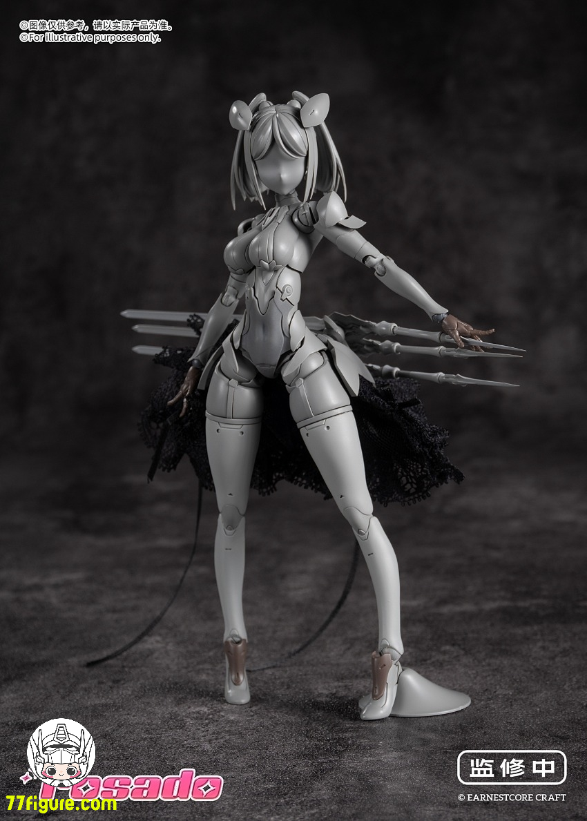 【予約商品】核誠治造 Earnestcore Craft 1/10 「ロサ計画ROSADO」 星花•薔薇(スターフラワー・ローズ)塗装済み可動フィギュア