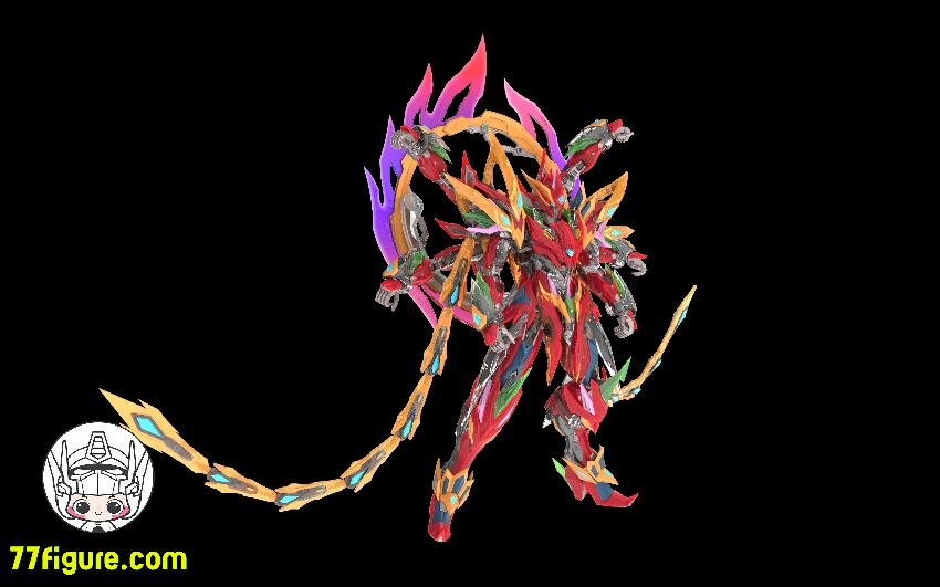 【品切れ】摩動核 Motor Nuclear MNP-XH04T 哪吒 プラモデル 透明版