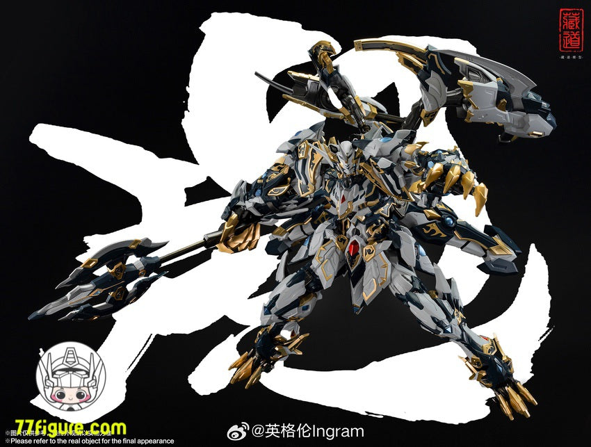 【品切れ】(再版)蔵道模型 CangDao Model 1/72 CD-02 白虎 塗装済み可動フィギュア