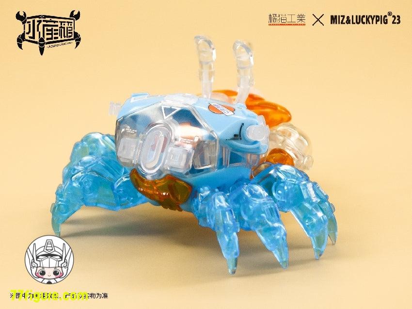 【品切れ】橘猫工業 養殖水槽 シオマネキ プラモデル ブルーバージョン