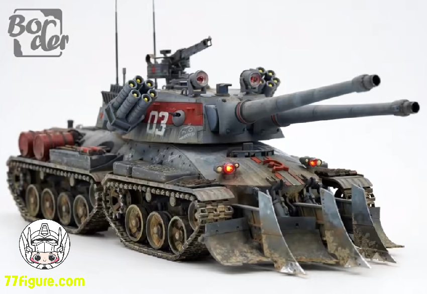 【品切れ】Border Model 1/35 コマンド&コンカー:レッドアラート 天啓 Apocalypse タンク 2.0 プラモデル