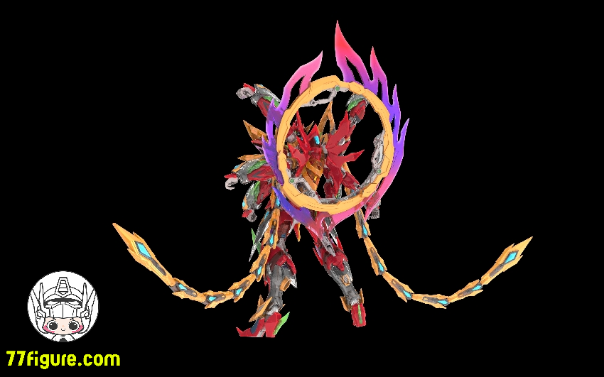 【品切れ】摩動核 Motor Nuclear MNP-XH04T 哪吒 プラモデル 透明版