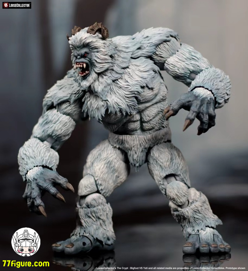 【予約商品】Loose Collector ザ・クリプト イエティ vs ビッグフット スノーマン 塗装済み可動フィギュア