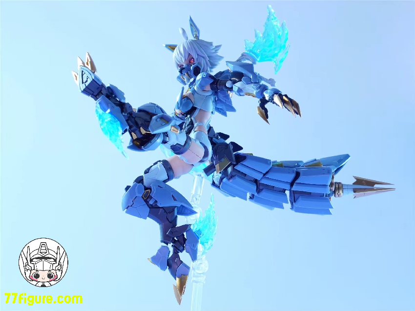 【品切れ】Nuke Matrix 1/12 「ファンタジーガール・サイバーフォレスト」マッドウルフ カロリーナ・ロルフ プラモデル