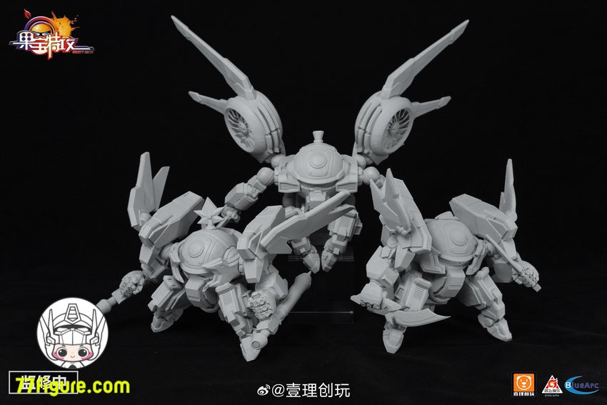 壹理創玩 『フルーティーロボ』グレープ スラッシャー プラモデル