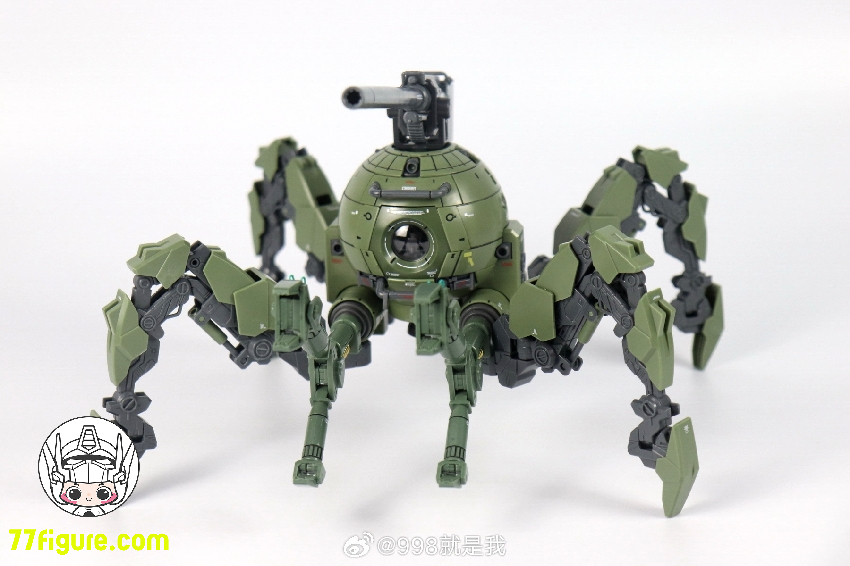 【品切れ】鋼鉄モデル Steel Model 1/100 MG VN002G 多脚グリーン鉄球 プラモデル