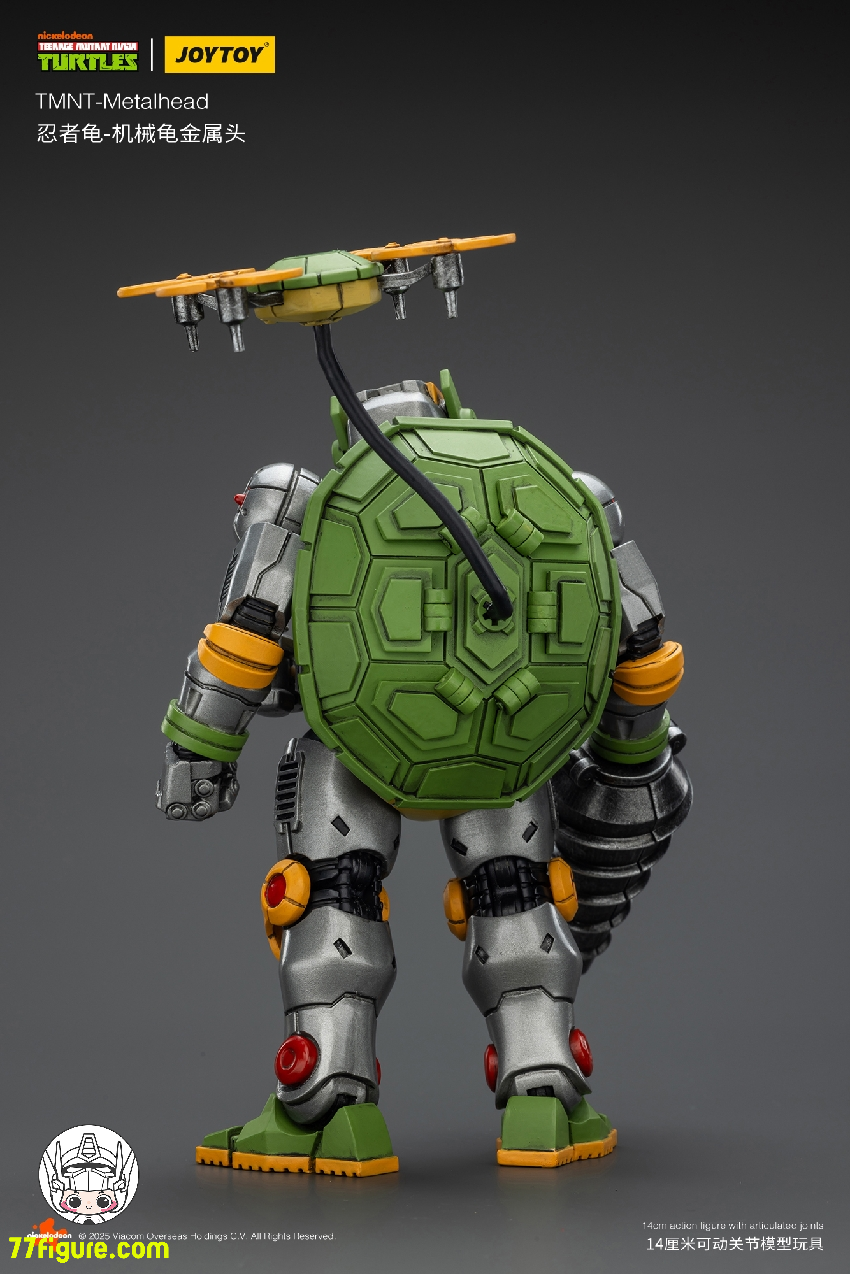 【予約商品】ジョイトイ JoyToy 1/18 ティーンエイジ ミュータント ニンジャ タートルズ 『TMNT 』メタルヘッド 塗装済み可動フィギュア