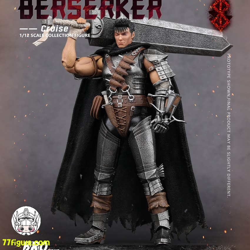 【予約商品】BroToys 1/12 LR012 ベルセルク クルーゼ 塗装済み可動フィギュア