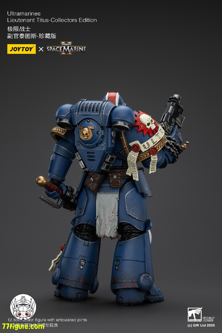 【予約商品】ジョイトイ JoyToy Source 1/18 『ウォーハンマー40K』ウルトラマリン タイタス中尉 - コレクターズ版 塗装済み可動フィギュア